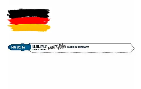 Пилка WILPU MG 31bi 5шт/уп. для стали, профилей труб до 80мм