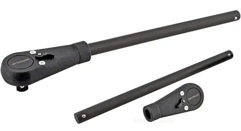 Трещотка с квадратом  3/4"ударная (24 зубца, L=510mm; 15град) АвтоДело