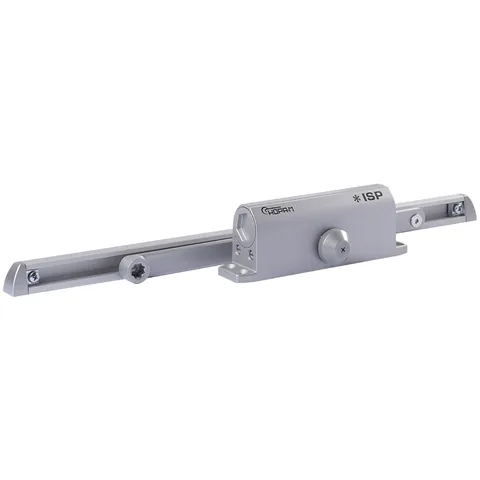 Доводчик ISPARUS 430 SLIDER (до 100кг) (серый) морозостойкий со скользящей тягой