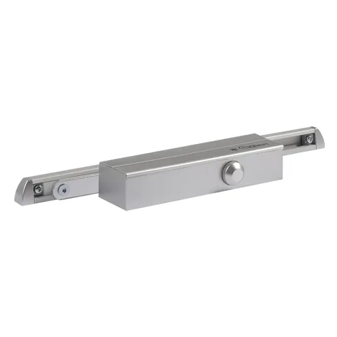 Доводчик ISPARUS 830 SLIDER (до 80кг) (серебро) морозостойкий со скользящей тягой