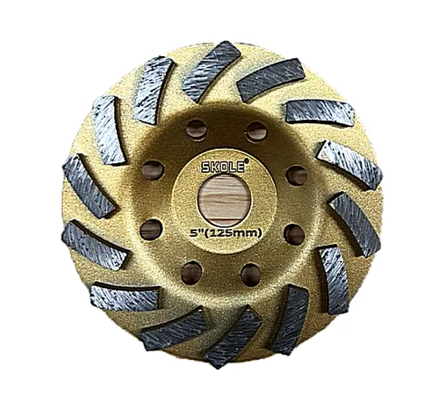 Чашка алмазная турбо ПРО 125*22,23 SKOLE