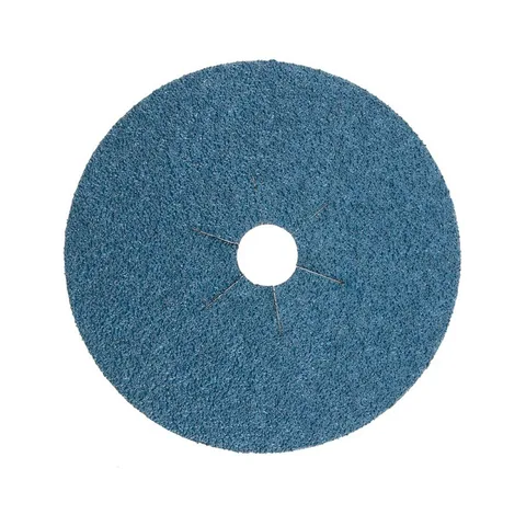 Диск фибровой шлифовальный SMIRDEX 931 Fiber Discs Zirconia D=125мм  P  80