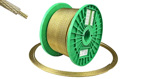 Трос металлополимерный ПР  2,0 (200м, на катушке) 1/800