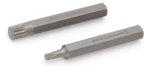 Вставка 3/8" SPLINE М12, длина 75мм "ДТ" (10шт)