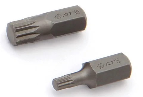 Вставка 3/8" SPLINE М10, длина 30мм "ДТ" (10шт)