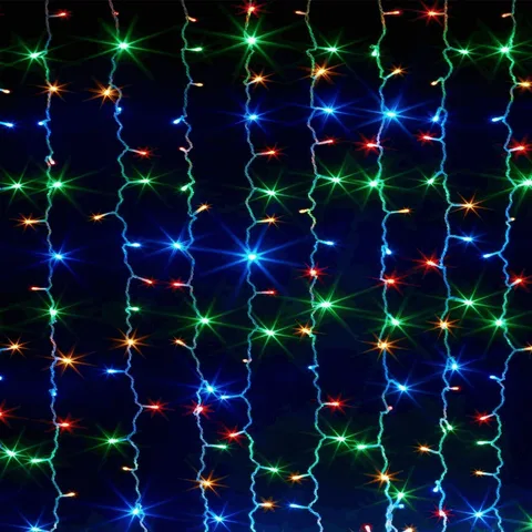 Гирлянда занавес (штора)  LED 160л. (1,5м*1,5м)