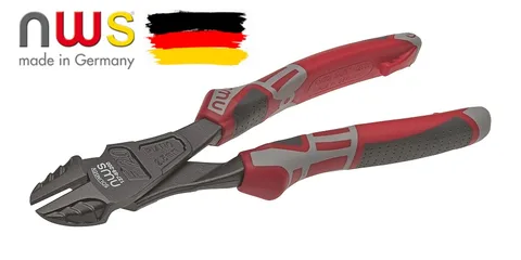 Бокорезы силовые NWS 180мм, покрытие TitanFinish, рукоятки SoftGripp 3K