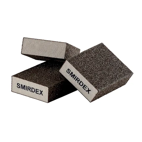 Абразивная губка SMIRDEX 920, 4х4, Very Fine, 100*70*25мм