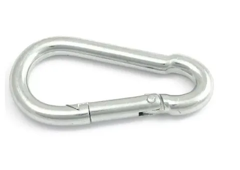 Карабин без фиксатора оцинк.  5мм DIN 5299C (50шт.)