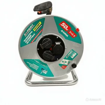 Удлинитель на катушке (металл) 50м  (3*2,5) X-Pert