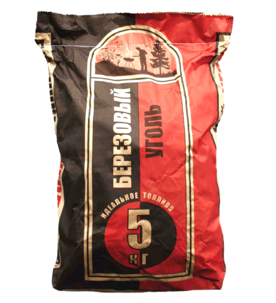 Уголь древесный 5кг (березовый)