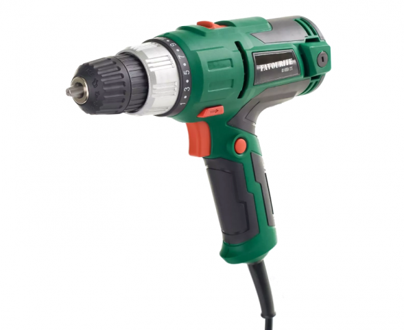 Сетевой шуруповерт 600Вт, 35Hm, 0-300/0-1000об/мин ID 600/2S FAVOURITE