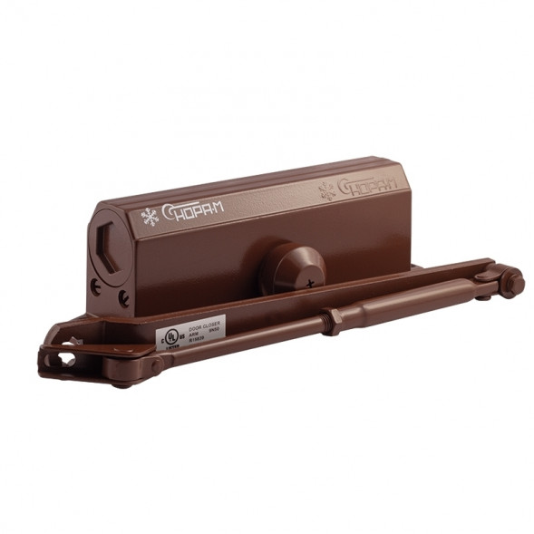 Доводчик №4S  (до 120кг) (коричневый) морозостойкий "Нора-М"