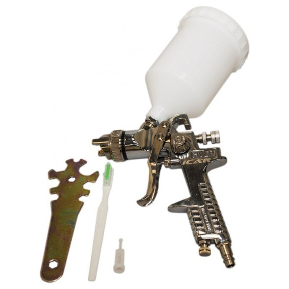 Пистолет окрасочный ICAR IC-SG-827-1,3мм с верхним бачком 600мл, сопло 1,3мм