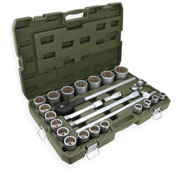 632726 Набор головок и принадлежностей 3/4&quot;, 26 предм.