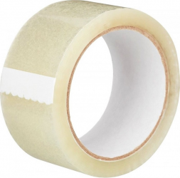 Скотч прозрачный 50м. ШТРИХ КОД (6шт) (36шт) (72шт)