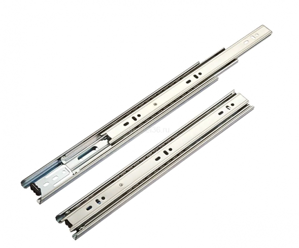 Направляющие шариковые полного выдвижения 35/350мм DM35-350W (сталь)