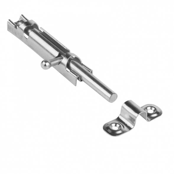 Задвижка накладная (шпингалет) ЗТ цинк (80мм)