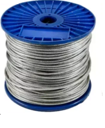 Трос стальной в ПВХ оплётке DIN 3055 2/3 (200м)