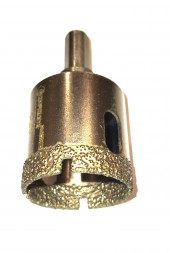 Коронка алмазная вакууммного спекания по керамограниту 45мм CRAFTMATE