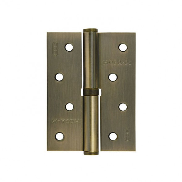 Петля сталь 750-4&quot;-FНР-ЕСО (брон.покр.)правая (100*70*2,5)  &quot;Нора-М&quot;