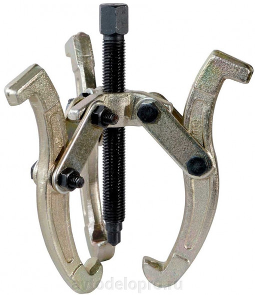 41713 Съемник  3-х лапый шарнирный 75мм ф15-80мм &quot;Авто Дело&quot;