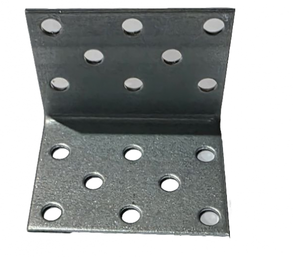 Уголок крепежный 40*40*50 цинк (100 шт.)