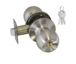 Защелка м/к (ключ/фикс) ISP ЗШ-01 (мат.никель) "Нора-М" ISPARUS