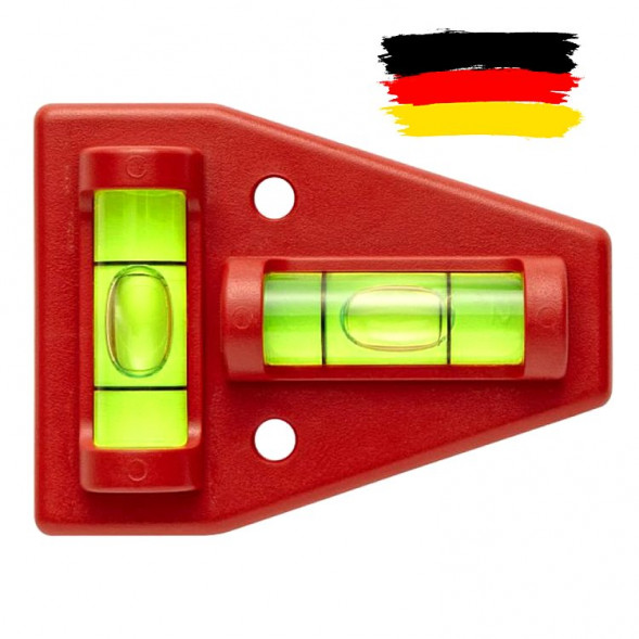 Уровень тип 2D, крестовой ватерпас для одновременной выверки2-х гориз. пов-тей(1верт.1гориз.)STABILA