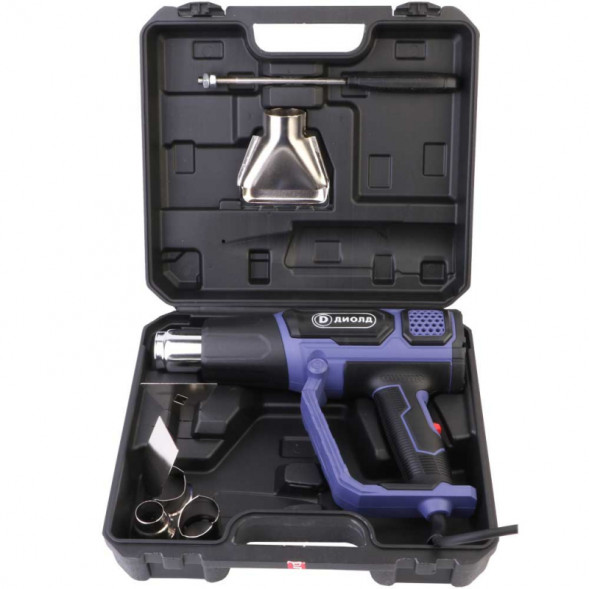 Воздухогрейка горячего воздуха фен 2000Вт (ВГВ-2-01) &quot;ДИОЛД&quot;