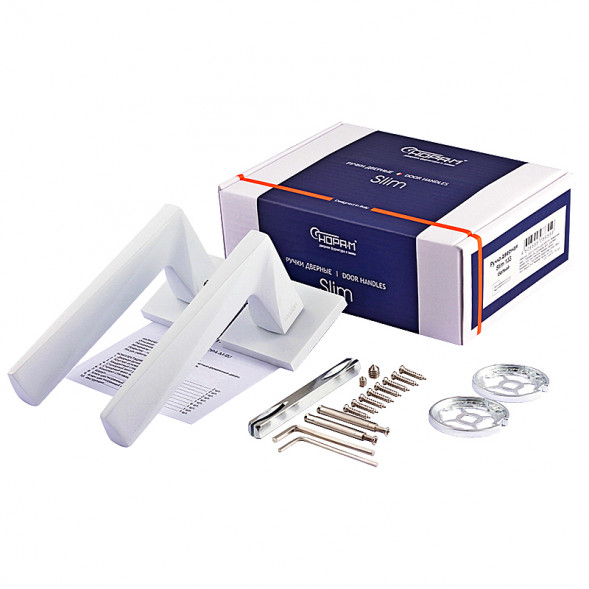 Ручка дверная Slim 133К черный