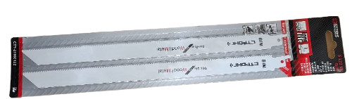 Полотно для сабельной пилы S1222VF по металлу 300х19х0,92х1,8мм (2шт) MKSS