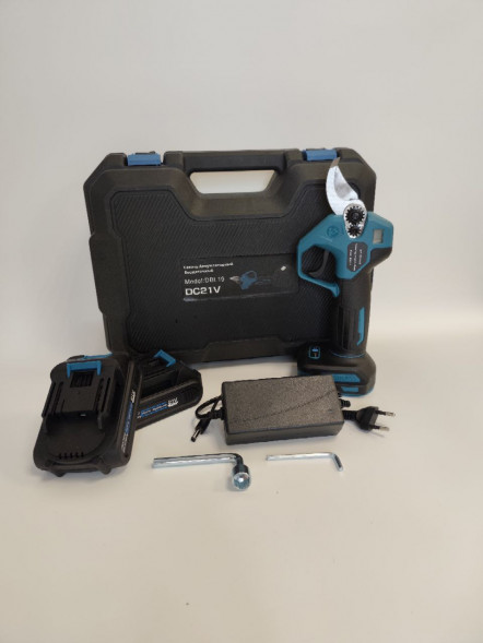 Аккумуляторный кусторез, (секатор) 21v, 4Ah Аккум, З/У GRUWATT