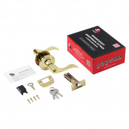 Защелка м/к (ключ/фикс.) ЗВ1-01 ISPARUS (зол.) НОРА-М