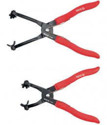 Набор щипцов к хомутам и проводам YATO 1/4"-3/4", 217мм,254мм, 2 предмета