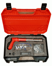 Пистолет пороховой красный