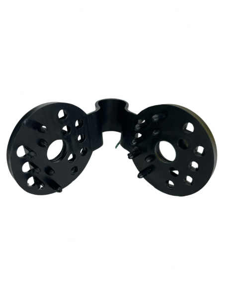 Клипса "Люверс"20шт/п-т 600шт/кор-б черный