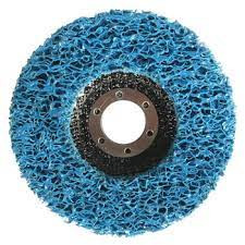 Круг шлифовальный (коралловый) СИНИЙ 125мм средняя обработка СТРОНГ (5шт)