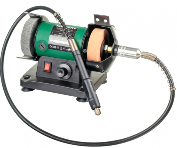 Точильный станок 150Вт, ф75мм*10мм*ф10мм, рег.оборотов 0-9900об/мин BG 75/150 FAVOURITE