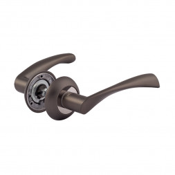 Ручка дверная AL 100А AL  графит  &quot;Нора-М&quot;