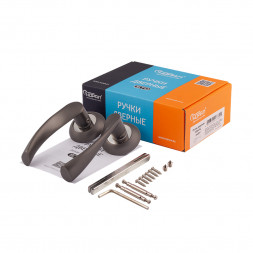 Ручка дверная AL 100А AL  графит  &quot;Нора-М&quot;