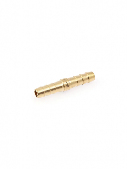 949001 Штуцер соединительный латунный елочка 7мм
