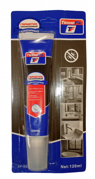 Силикон универсальный герметик в тубе 120мл (бесцветный) Х-Pert (30 шт)