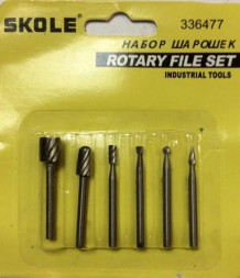 Набор шарошек (6пр) Skole