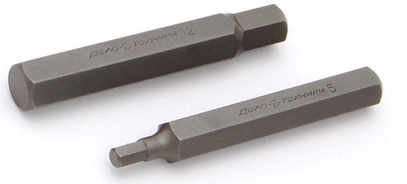 626510 Вставка 3/8&quot; Шестигранник 10мм L=75мм (10шт)