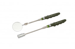 838292 Набор инспекционный 2 прдм. магнит d50мм  2,3кг с подсветкой,зеркало d50мм (10шт)