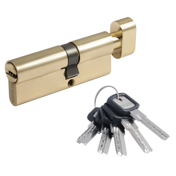 Цилиндр.мех-м ЛПУВ-90 (латунь) (55-35в)  "Нора-М"