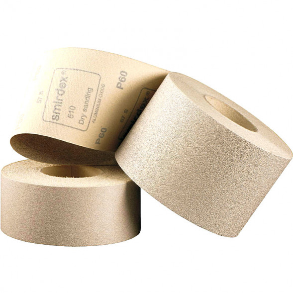 Абразивная бумага в рулоне на липучке SMIRDEX 510, 116мм*25м Р220 (шир.14,8м)