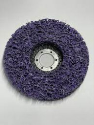 Круг шлифовальный (коралловый) ПУРПУРНЫЙ грубая обработка 125мм СТРОНГ (5шт)