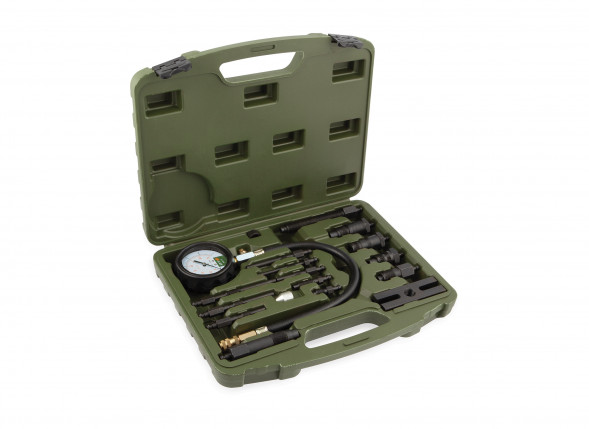 830217 Компрессометр для дизельных двигателей с насадками (5шт)